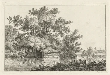 Boat by Boathouse