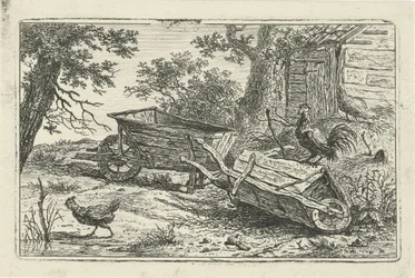 Two Wheelbarrows