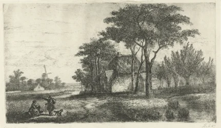 Landscape with a Walker
