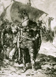 A Great Viking, illustration from the 