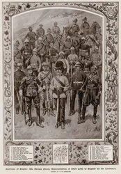The Overseas Forces, Representatives of Which Came to England for the Coronation of King George V