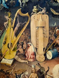 The Hell (Detail) of the Right Part of the Triptych of 