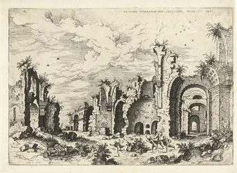 View of the Baths of Diocletian