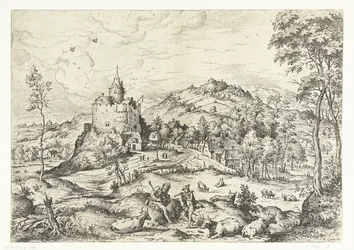Mercury and Argus Landscapes with Biblical and Mythological Scenes (series title)