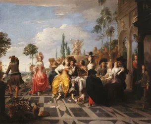 The Parable of the Prodigal Son - The Prodigal Son Dissipating his Patrimony