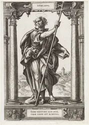 Saint Philip from Christus and the Twelve Apostles, and Saint Paul