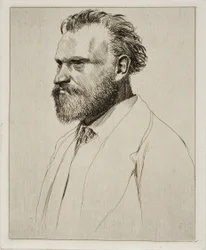 Bust-Length Portrait of Edouard Manet