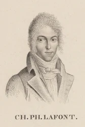 Portrait of the violinist and composer Charles Philippe Lafont
