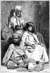 Arab Mendicant, Biskra and El-kantra Women