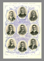 The Cambridge Crew, Oxford and Cambridge Boat Race, 1898