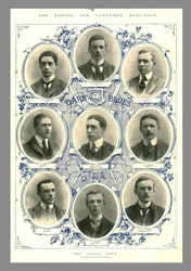 The Oxford Crew, Oxford and Cambridge Boat Race, 1898