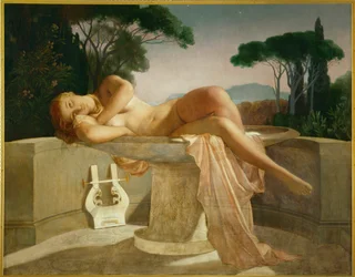 Young Girl in a Basin