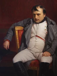 Napoleon I at Fontainebleau, 31st March 1814 (detail)