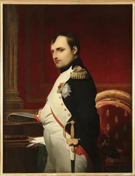 Napoleon I in His Study in 1807