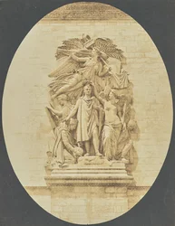 Detail of "The Triumph of 1810," by Jean-Pierre Cortot, Arc de Triomphe