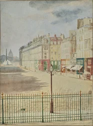 Rue Royale Facing the Place de la Concorde