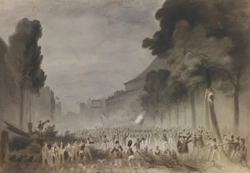 The July Revolution on the Grands Boulevards of Paris, 1830