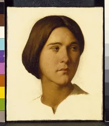 Head of a Young Woman Looking to Her Left