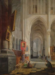 Interior of St. Omer Cathedral, 1836