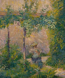 Woman in the Garden