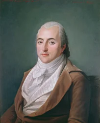 Portrait of Claude Henri de Rouvroy, Count of Saint-Simon, aged 35, 1848