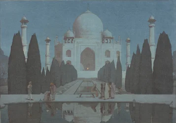 The Taj Mahal at Night, No.6
