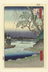 The Onmaya Shore (series title: One Hundred Famous Views of Edo)