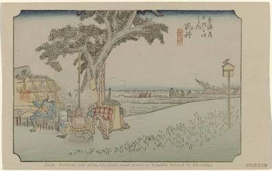Fukuroi No. 28. Fukuroi: one of the fifty-three noted places on Tokaido