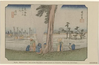 Hamamatsu (No. 30. Hawawatsu: one of the fifty-three noted places on Tokaido, painted by Hiroshige)