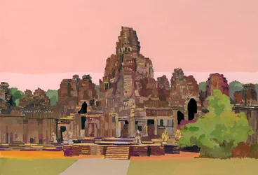 Angkor Thom in Cambodia, 2016
