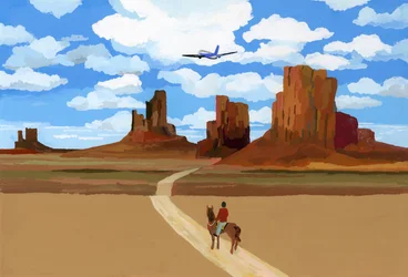 Landscape like the movie 