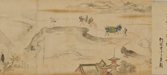 Scenes from the Theaters and the Yoshiwara Pleasure Quarters