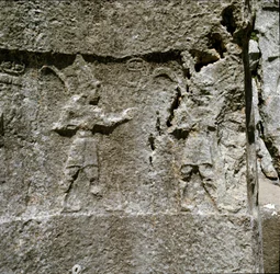 Low Relief with Two Characters