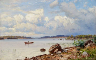 Lakeside Landscape from Tavastia