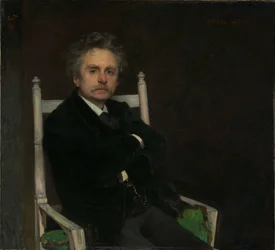 Portrait of the Composer Edvard Grieg