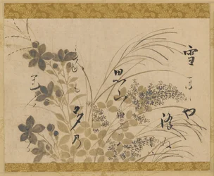Flowers, Grasses, and a Poem
