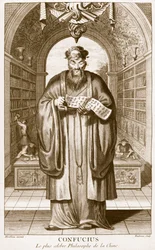Kong-Fu-Tse, or Confucius, the Most Celebrated Philosopher of China, Engraved by Henry Fletcher