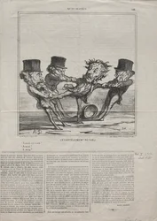 Actualities No. 98: The quartering reinstated, 1869