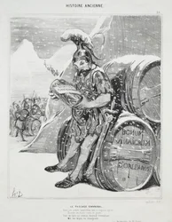 Ancient History, plate 28: The Passage of Hannibal