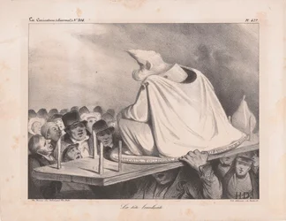 Caricature of Louis Philippe I 1773-1850, King of the French, 1834