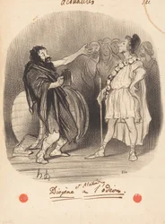 Diogenes and Alcibiades at the Odeon