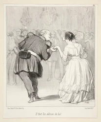 He Delights in the Ball, from Les Banqueteurs
