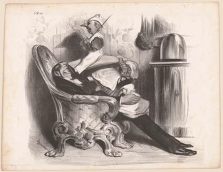 Caricature of Minister Antoine Maurice Apollinaire d