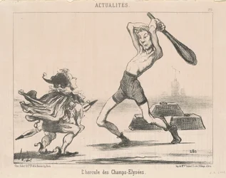 The Hercules of the Champs-Elysées