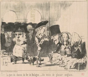 The Boulogne Railway Station