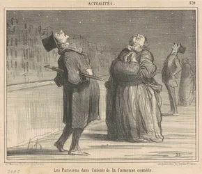 Parisians Awaiting the Comet
