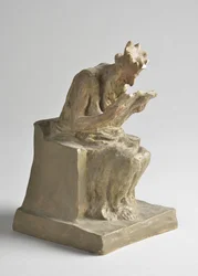 Le roi Minos Sculpture by Honore Daumier MUSEE DES BEAUX ARTS - PALAIS LONGCHAMP Marseille