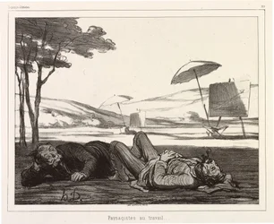 Landscape Artists at Work