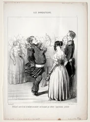 The Banqueters, Plate 5: Rifolard Opens the Ball