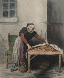 The Chapter of Interpretations, plate 8: Each burn fears cold water